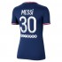 Camisola Paris Saint-Germain Lionel Messi 30 Mulher Equipamento Primeiro 2021-2022 Manga Curta